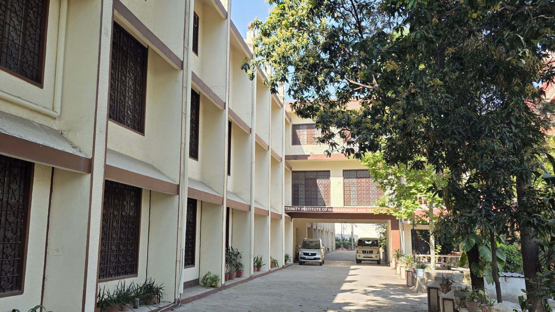 Trinity Institute of Management and Technology building